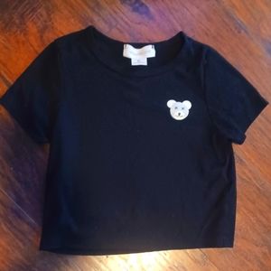 Dead Teddy Bear Emo Goth Knit Shirt